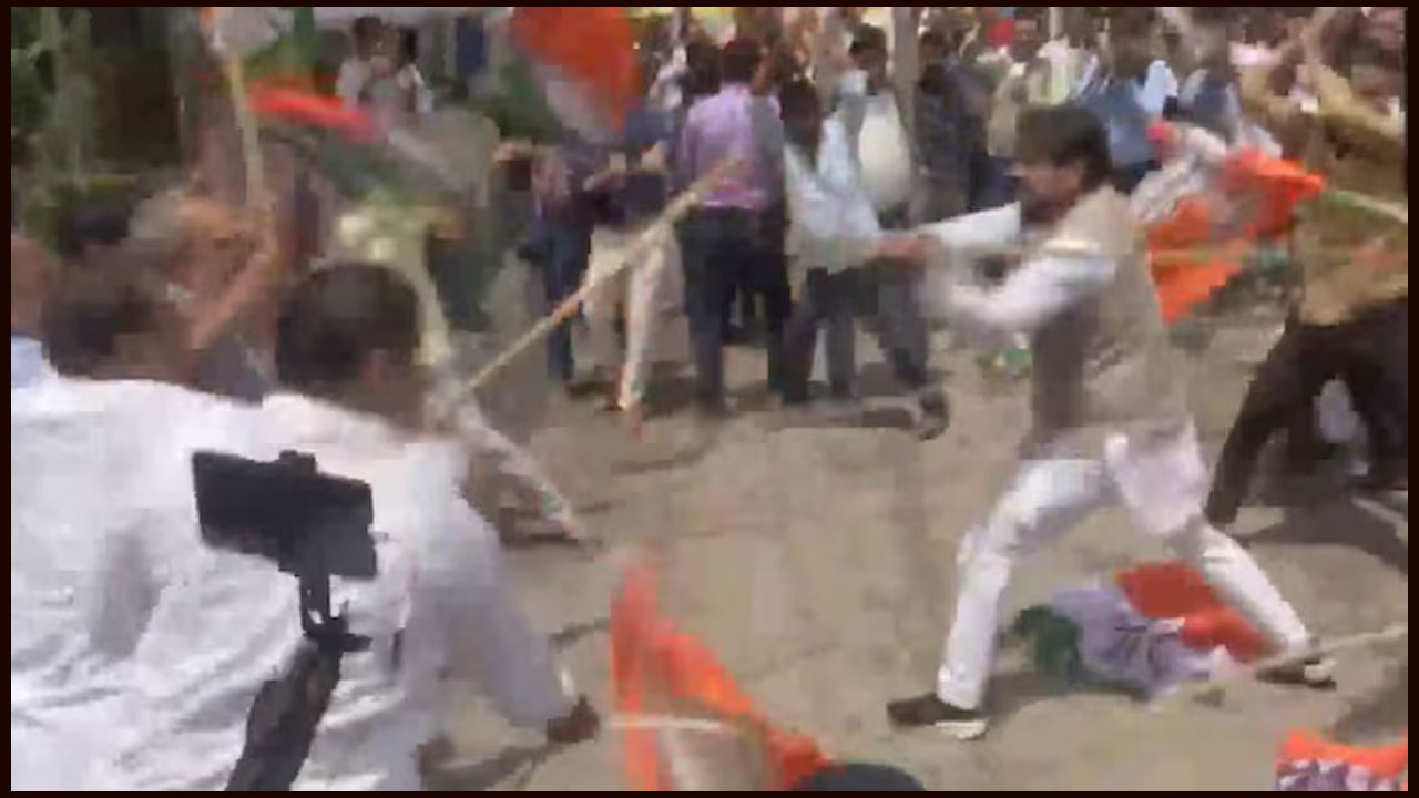 Congress, Bjp Workers Face 