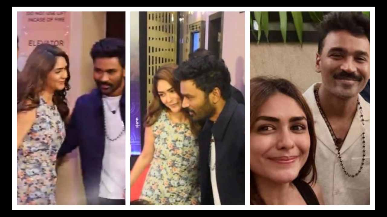 Dhanush And Mrunal Thakur D