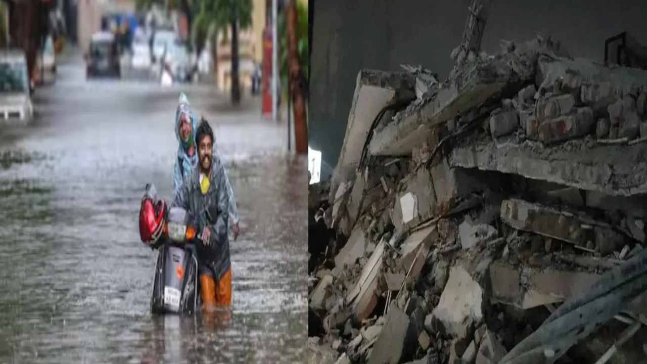 Heavy rains in Delhi, eight killed in wall collapse
