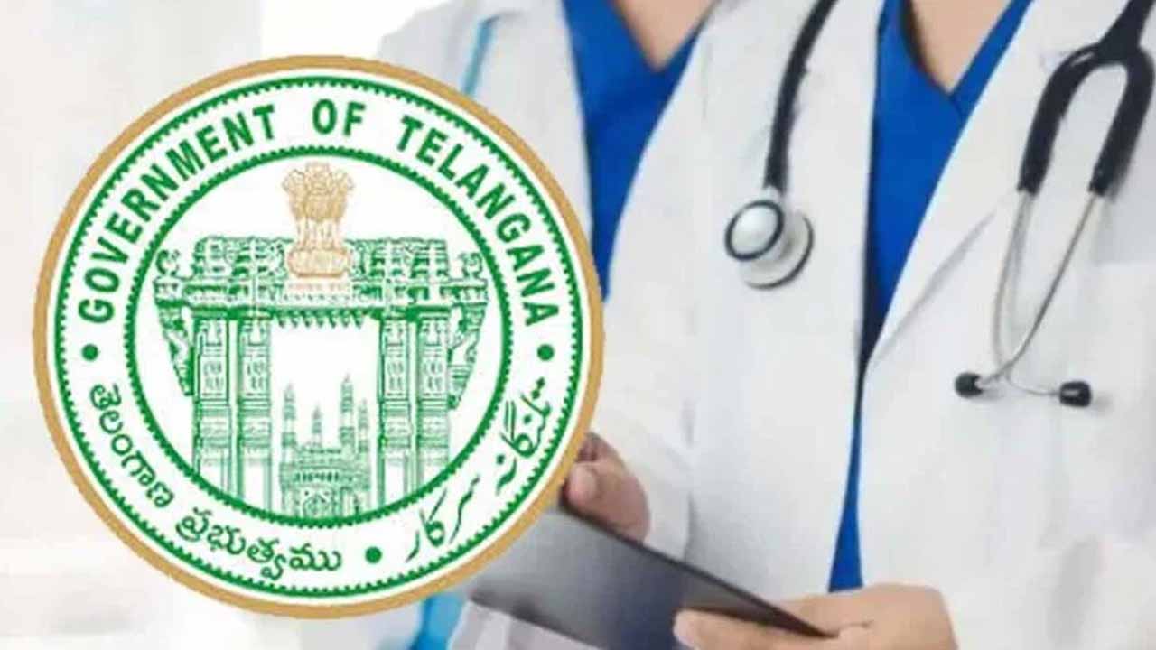 Notification for filling 1623 vacancies in Telangana Health Department