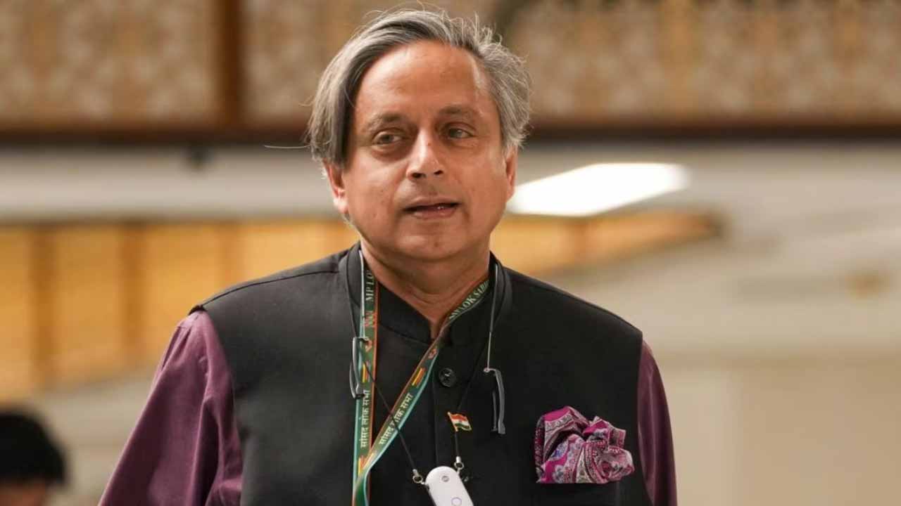 Shashi Tharoor's voice is different once again... Interesting comments on the 'Disqualification' bill