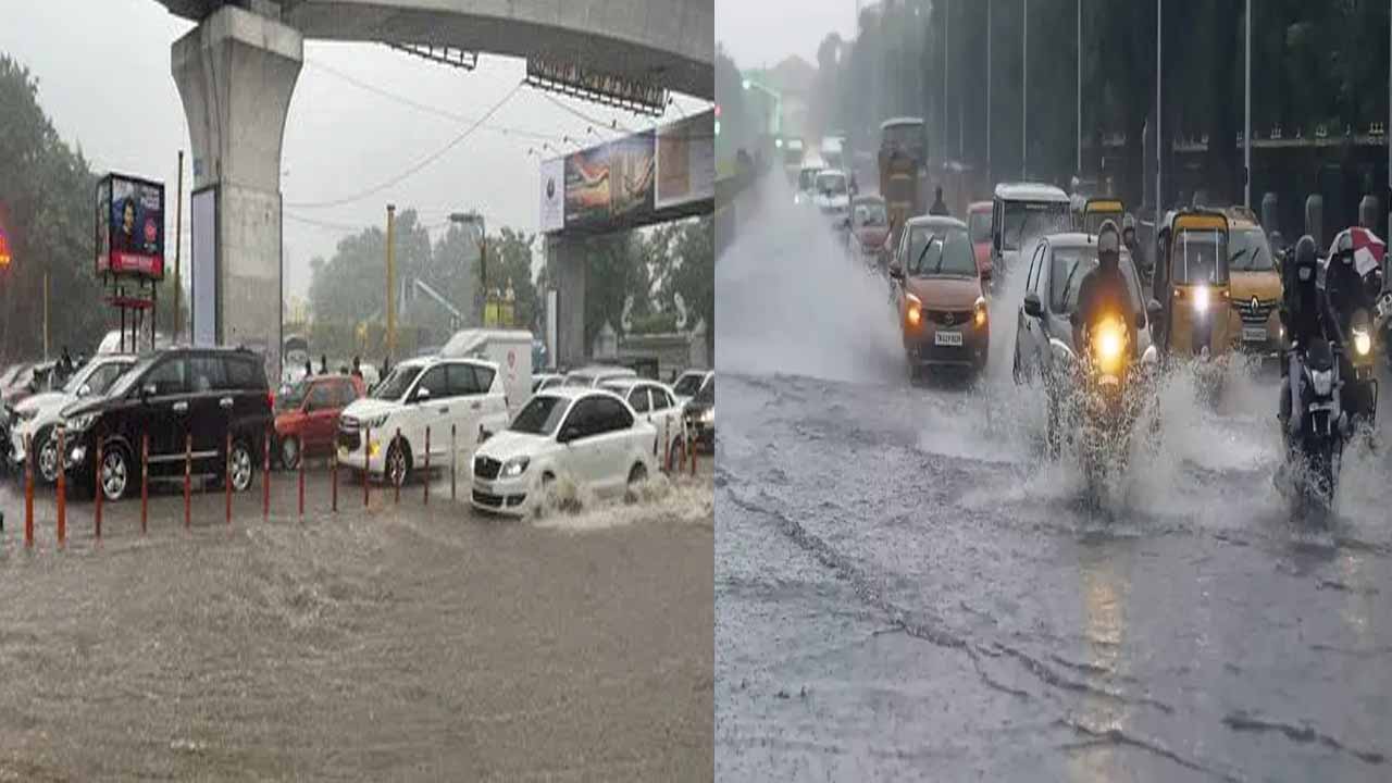 Torrential rain in Hyderabad
