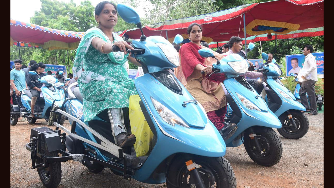 Disabled Free Bikes Ap Govt