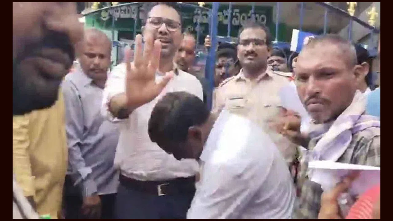 Farmer Begs Collector