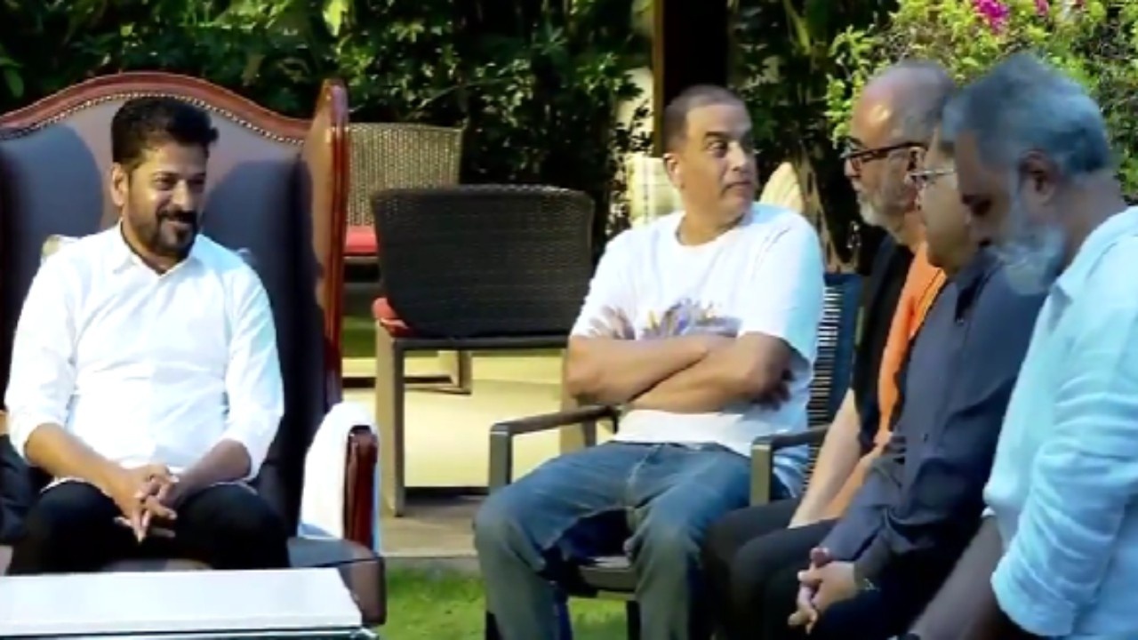 Revanth Meets Film Celebrities
