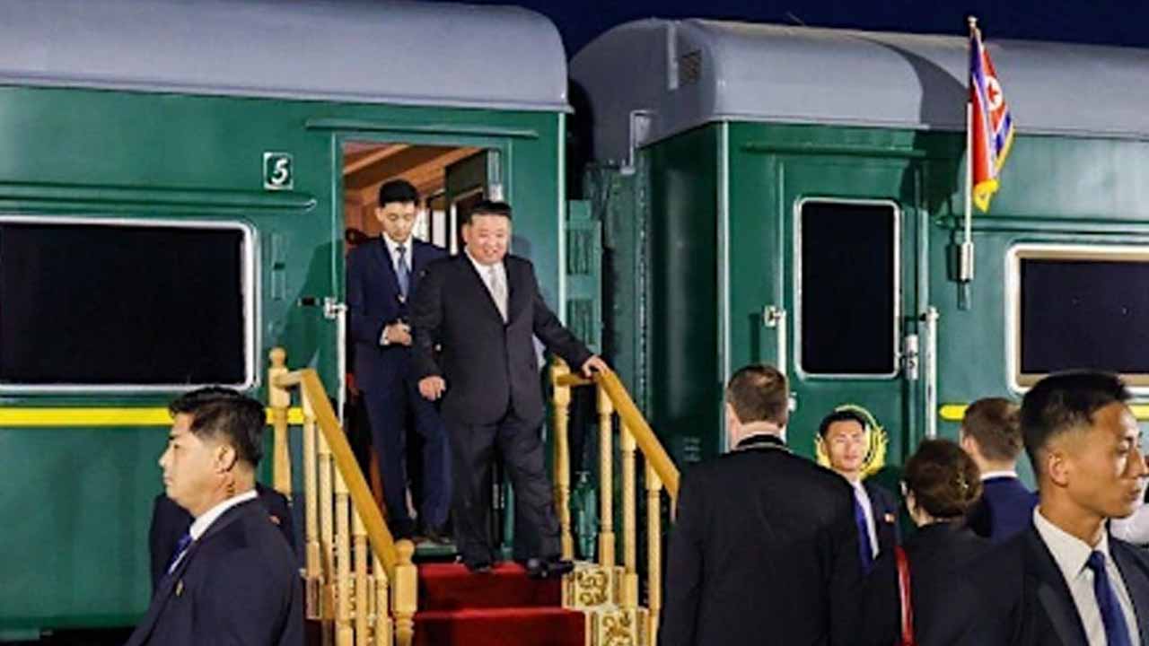 Kim to China on bulletproof train.. a strong signal to America