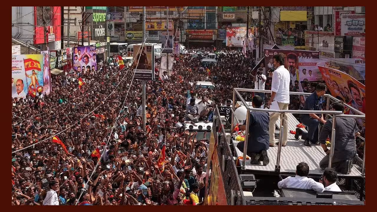 Tvk Vijay Rally In Karur Tr