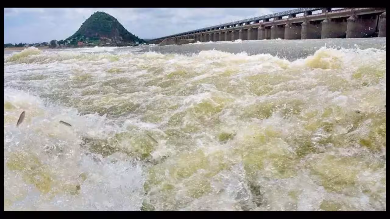 Prakasam Barrage Flood