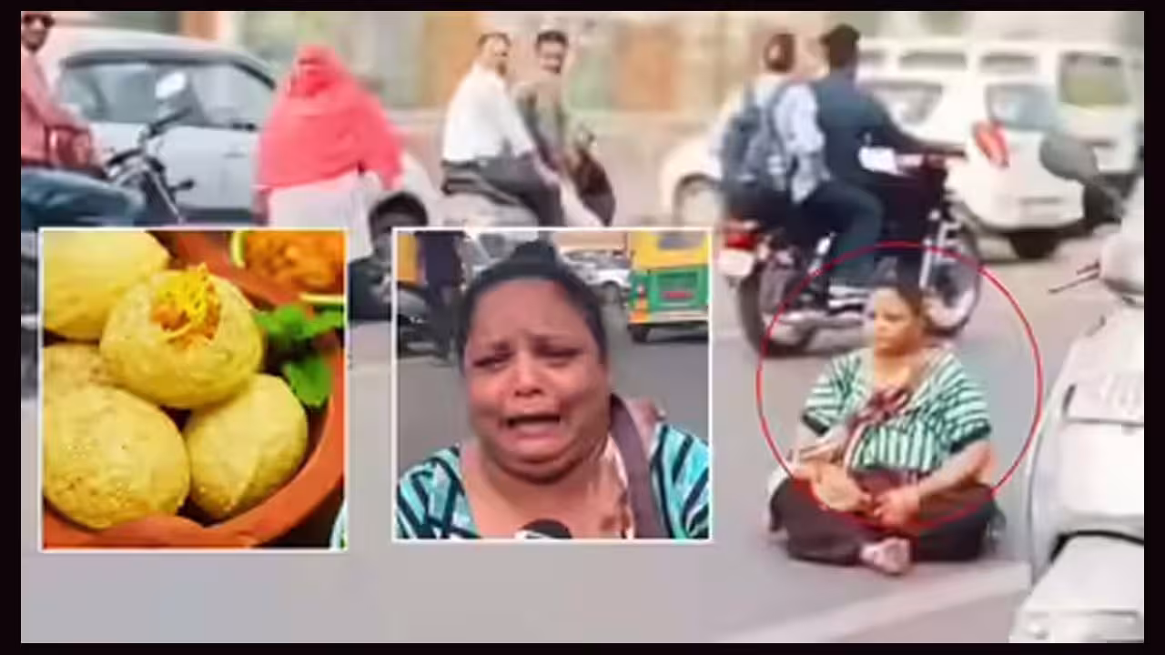 Women Protest Pani Puri