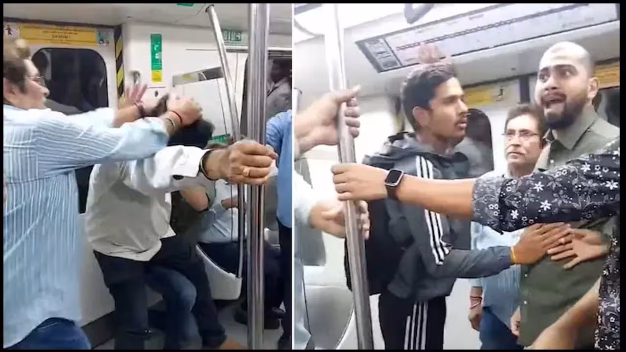 Delhi Metro Fight