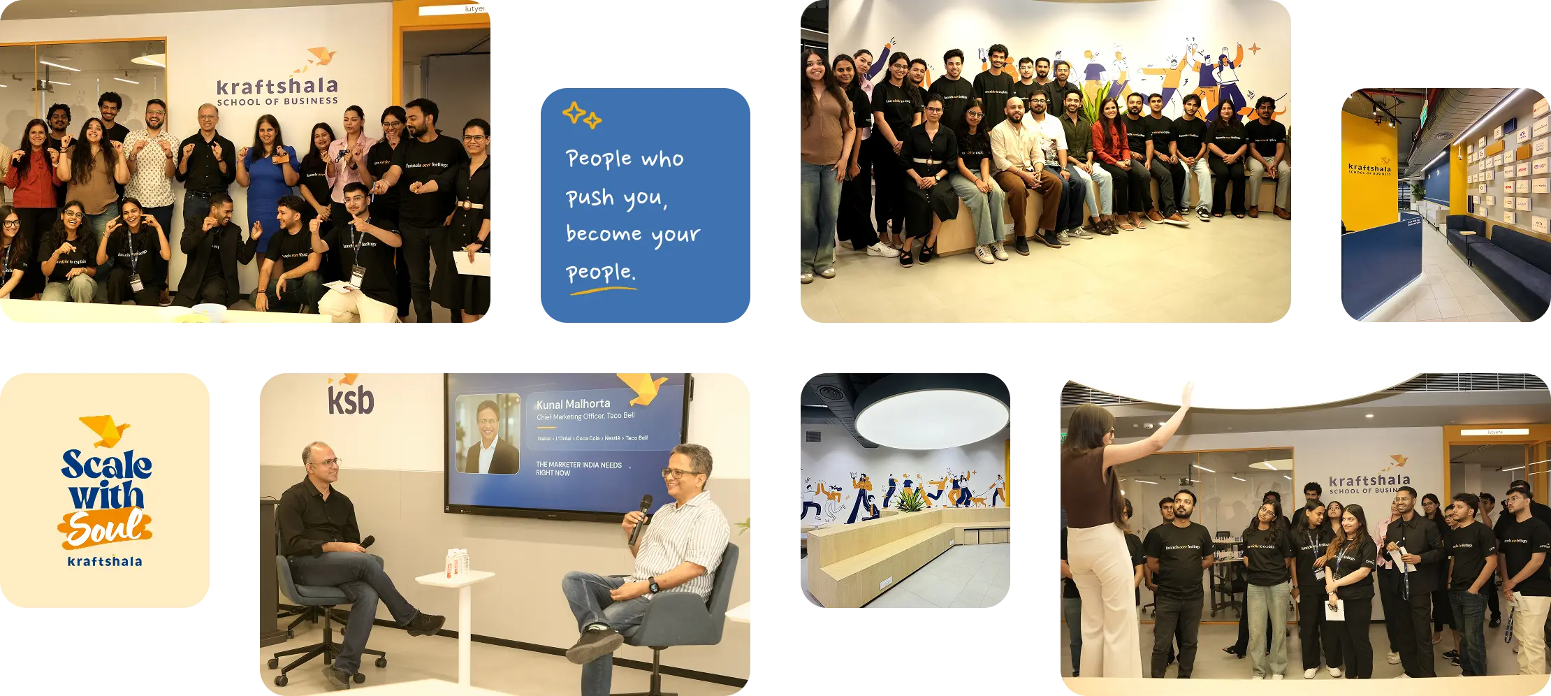Life at Kraftshala — offline campus