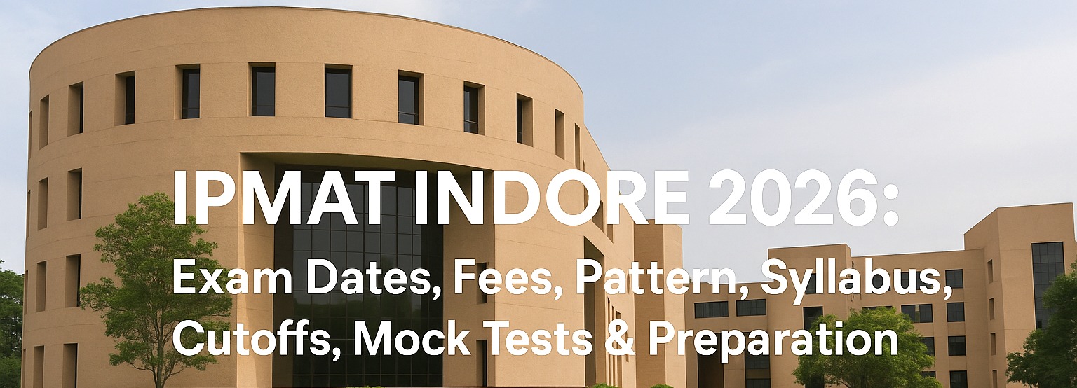 IPMAT Indore 2026: Exam Dates, Fees, Pattern, Syllabus, Cutoffs, Mock Tests & Preparation