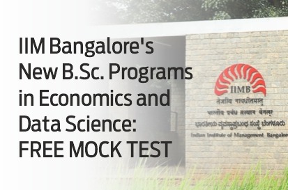 Free Mock Test for IIM B Data Science & Economics program