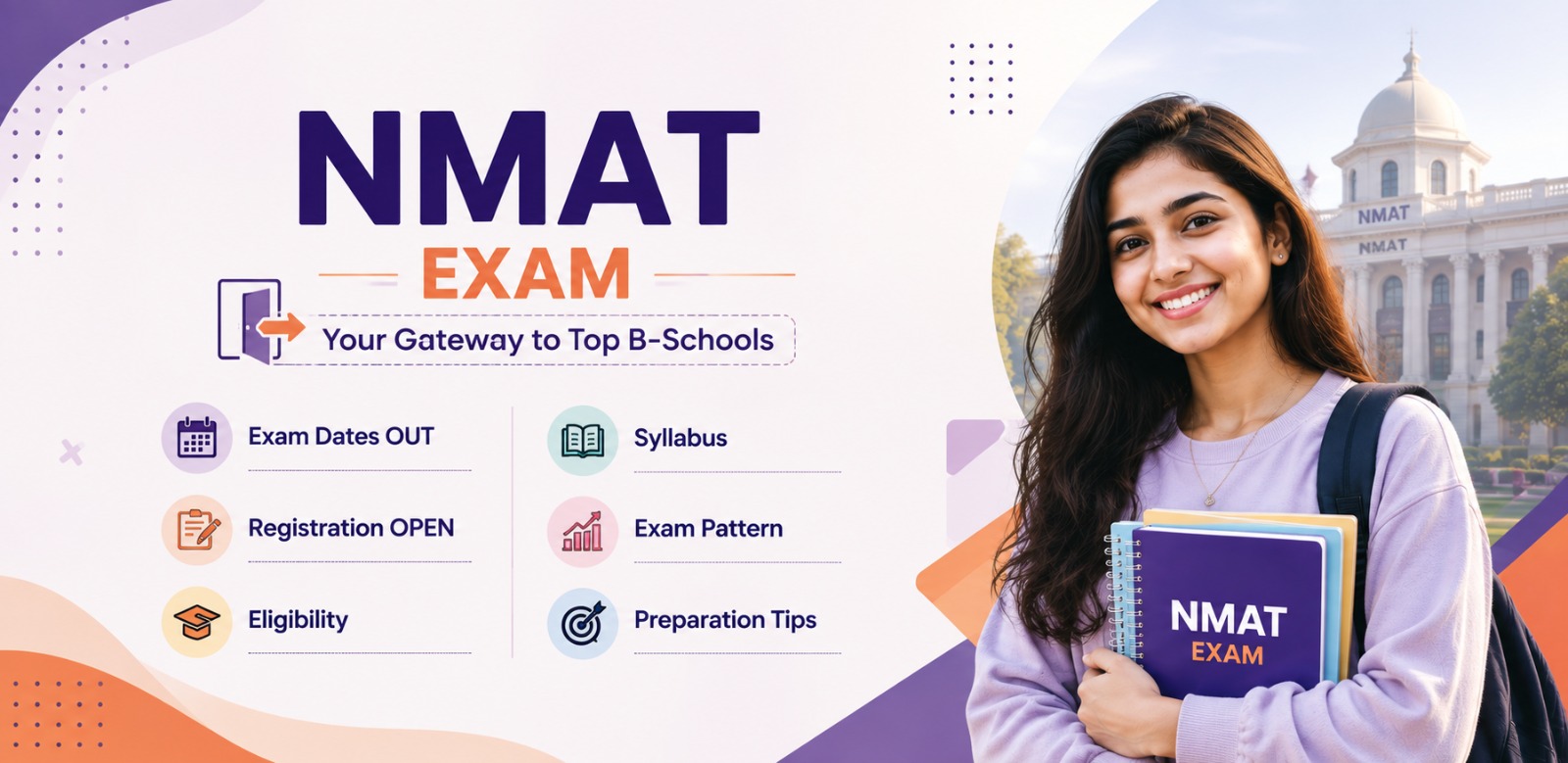 NMAT 2026: Exam Dates OUT, Registration (Open), Eligibility, Syllabus, New Exam Pattern, Preparation