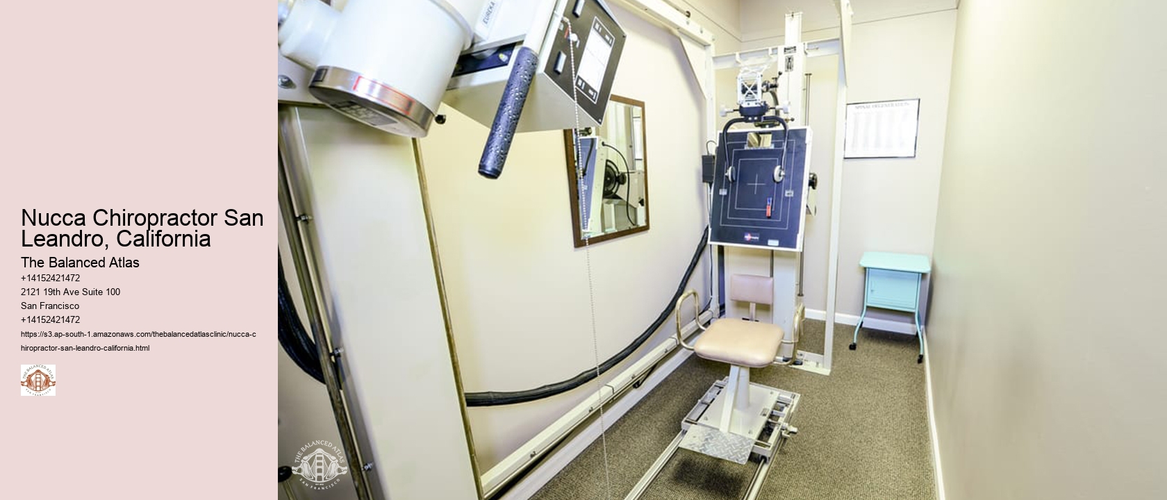 Nucca Chiropractor San Leandro, California