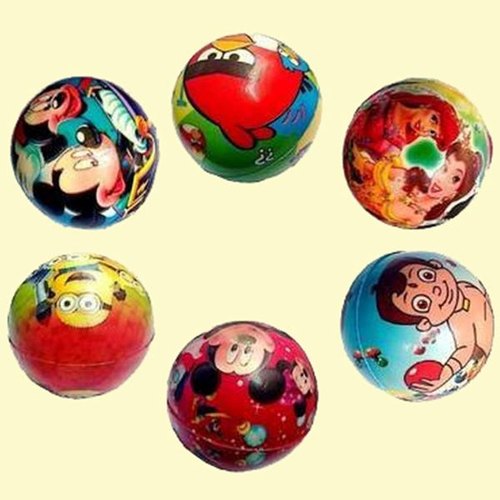Stress Relief soft Simley Ball ( Pack of 2 ball).