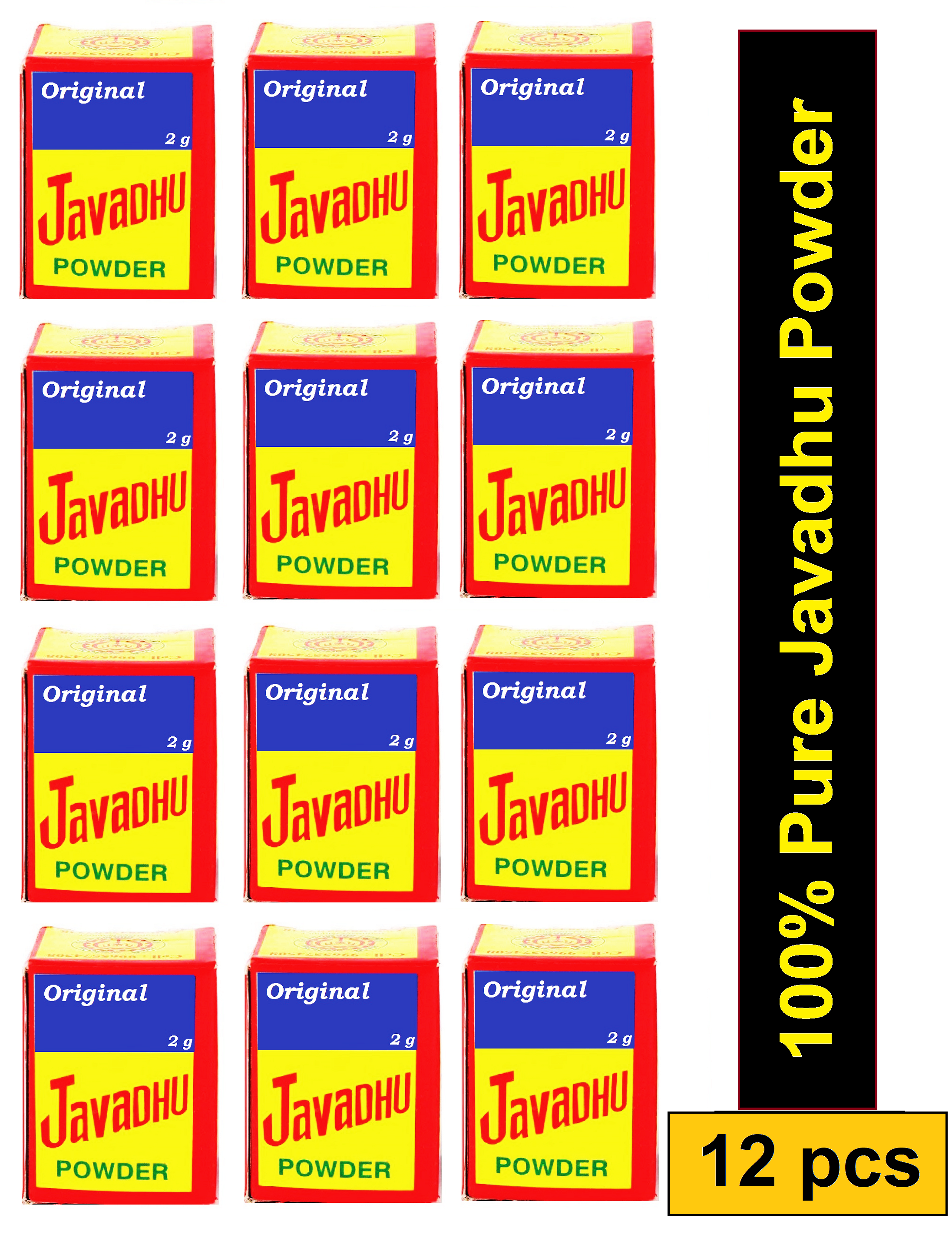 SPECIAL JAVADHU POWDER 12 bottle each 2 g