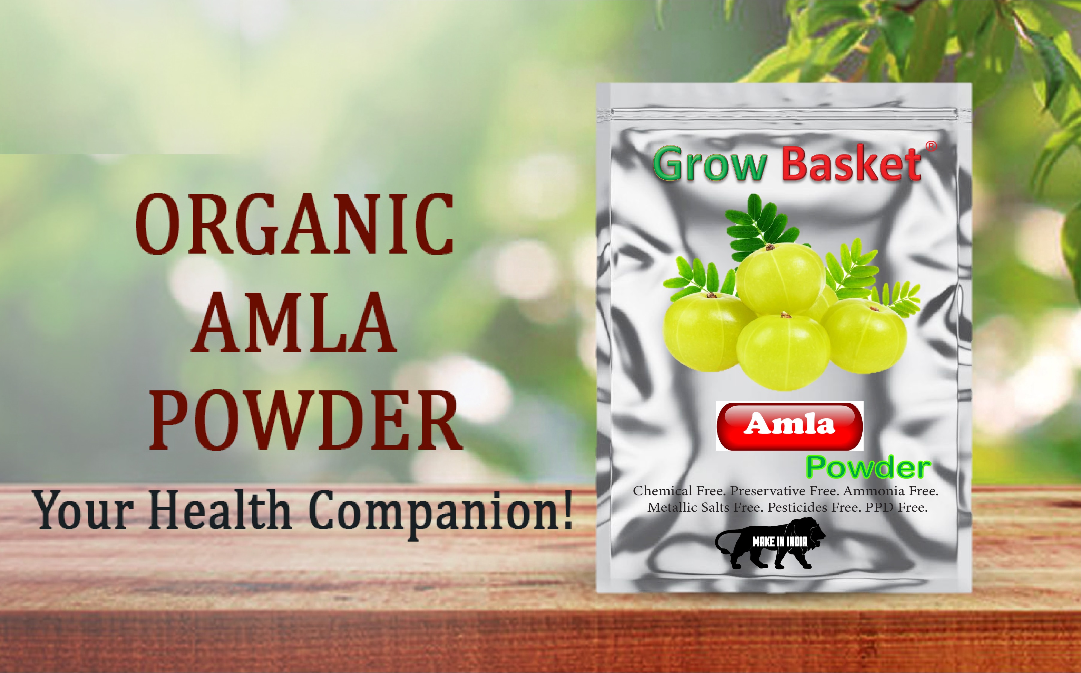 Amla Powder for hair Growth 100% pure and natural 250g