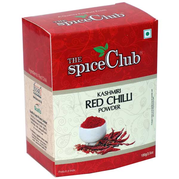 The Spice Club Kashmiri Red Chilli Powder - 100gm