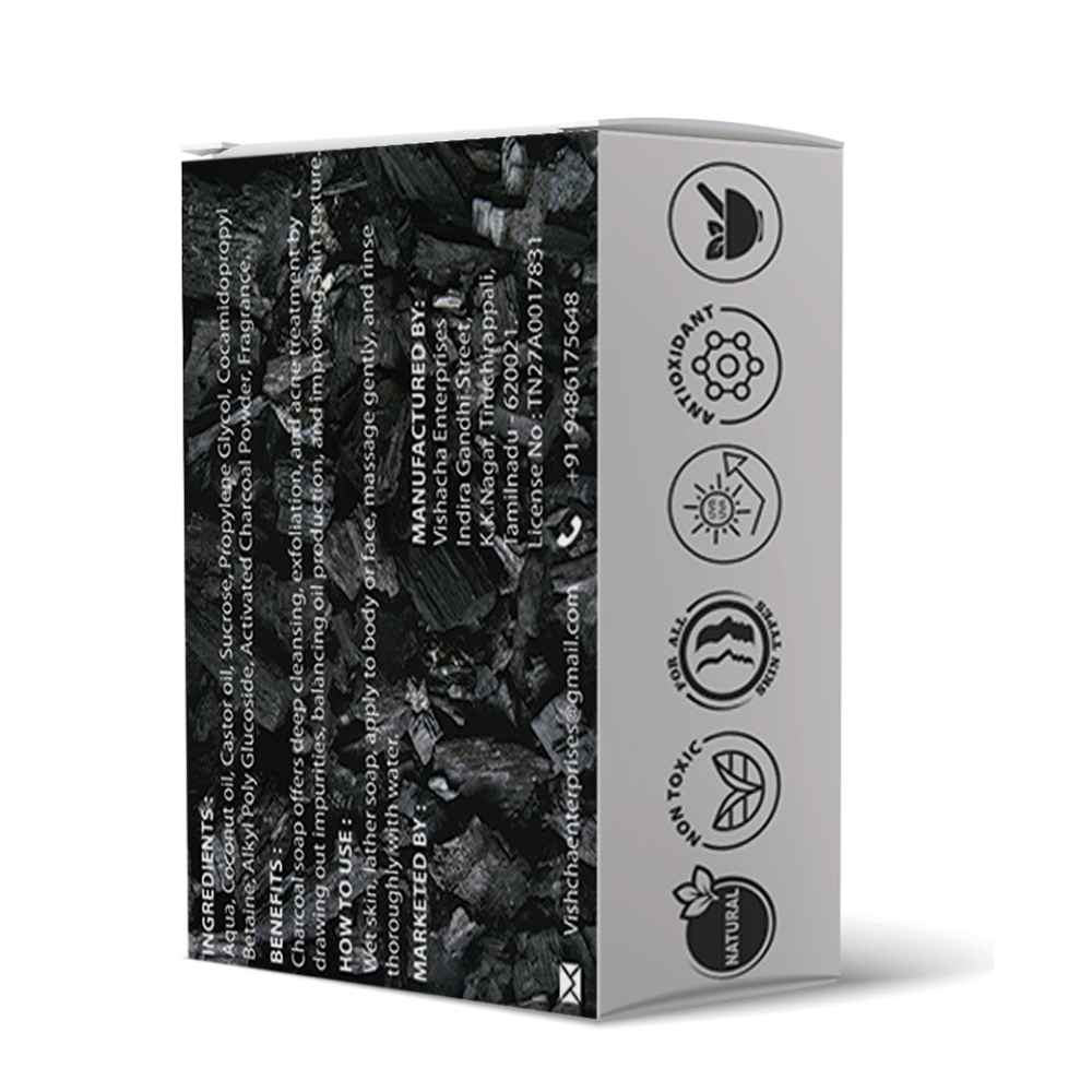 Charcoal soap-100 gm