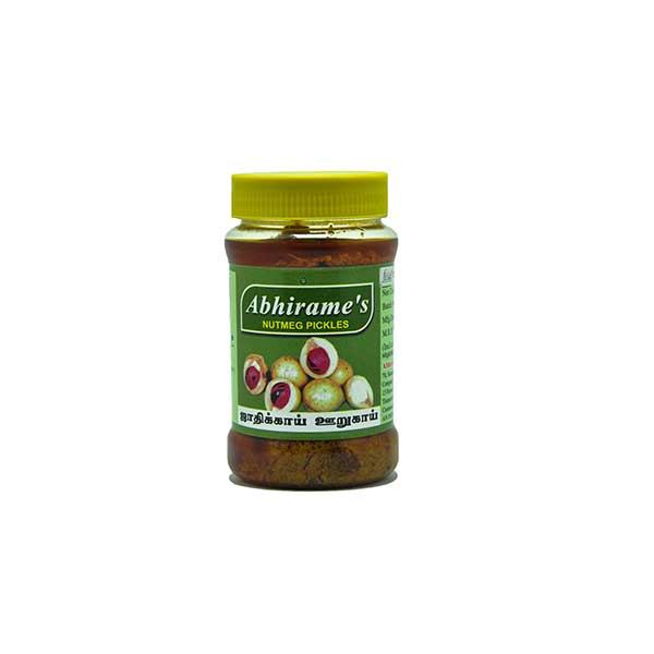 Abhirame’s Jathikai (Nutmeg) Pickles – 200gm