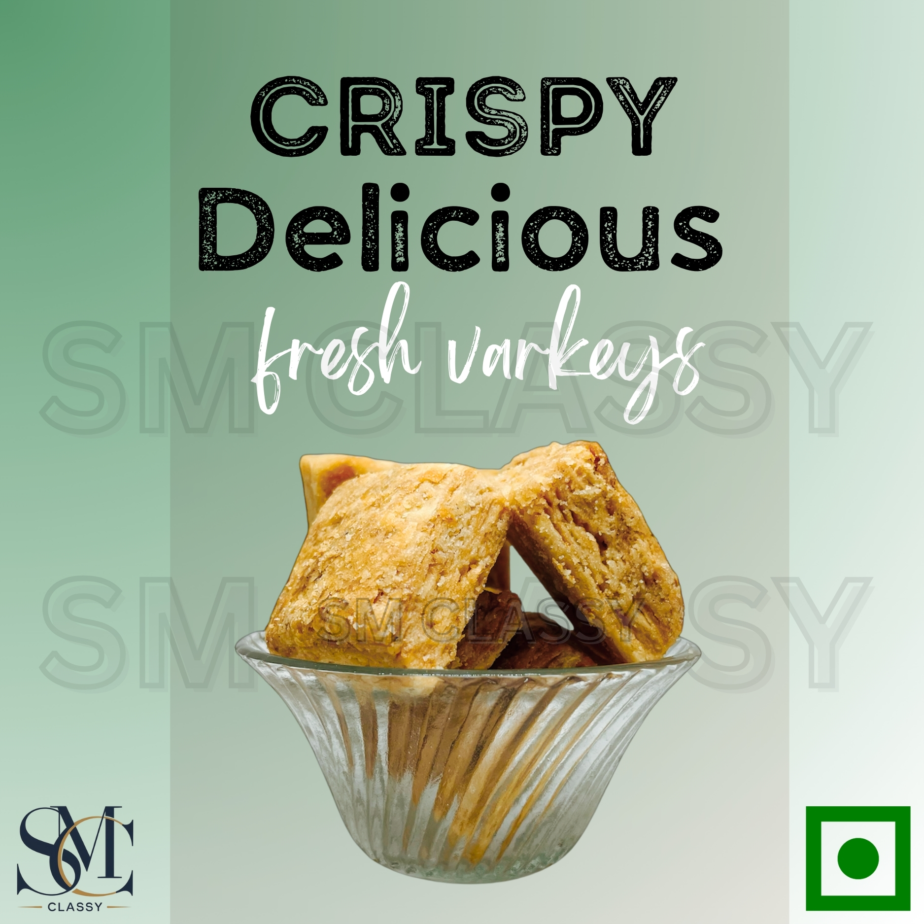 Sm Classy Ooty Varkey Native Special Authentic Varkey(Square Shape) 