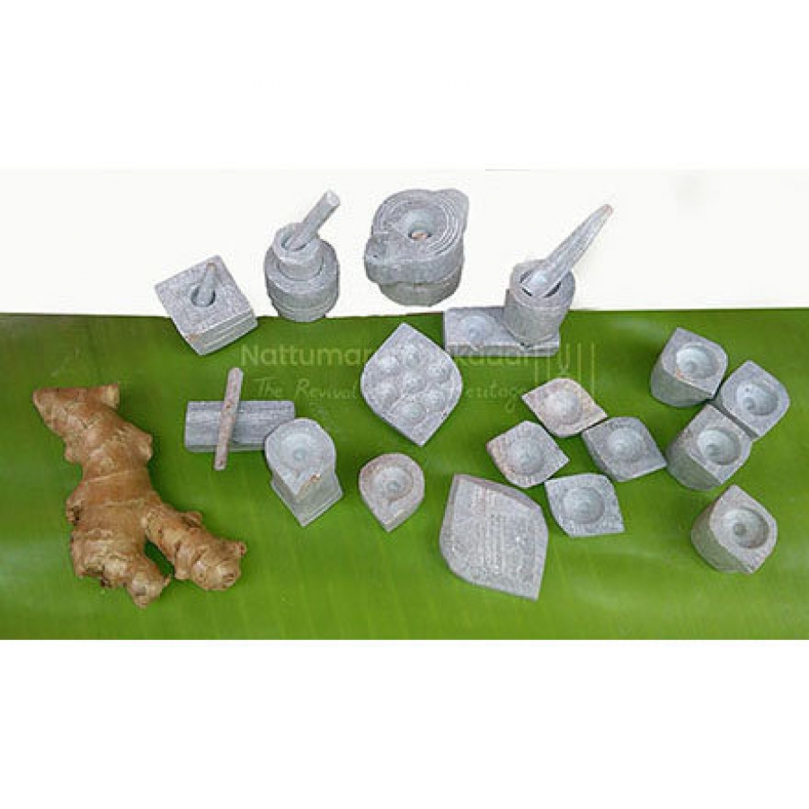 Kal Choppu Saman, Stone Miniature Traditional Kitchen Equipment