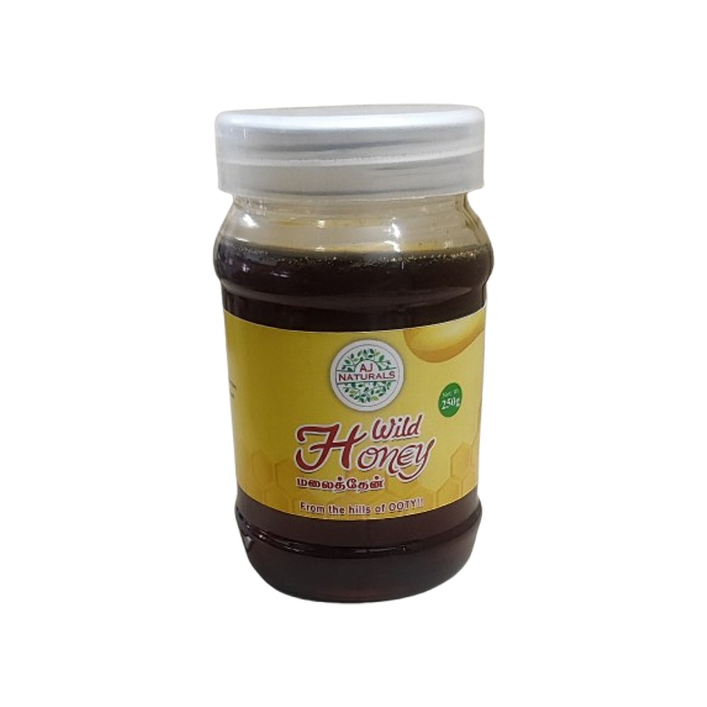 AJ Naturals Pure Honey - 250gm Pack of 2