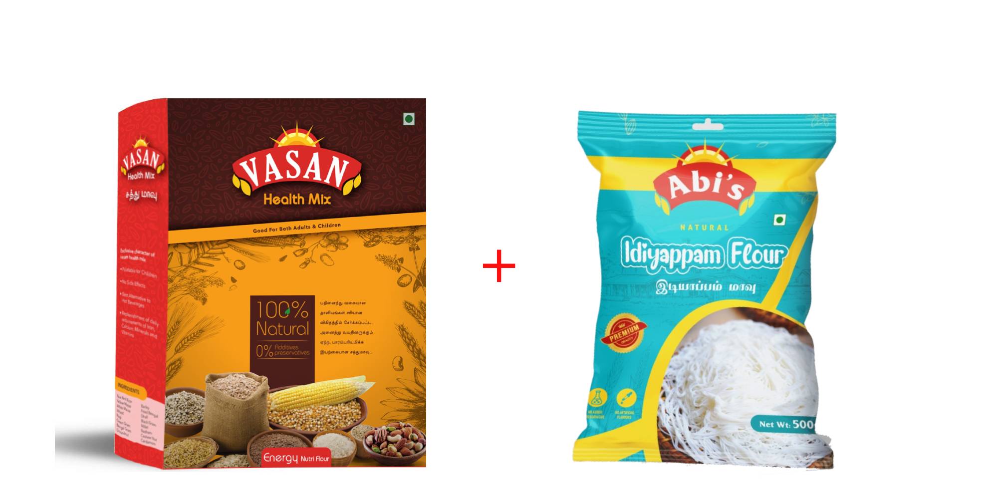 Vasan Health Mix with Free Idiyappam Flour 500gms 