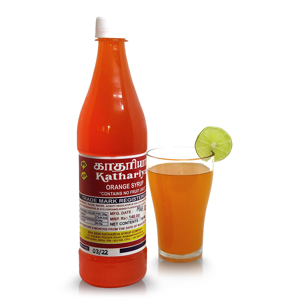 Kathariya Orange Sarbath - 700ml