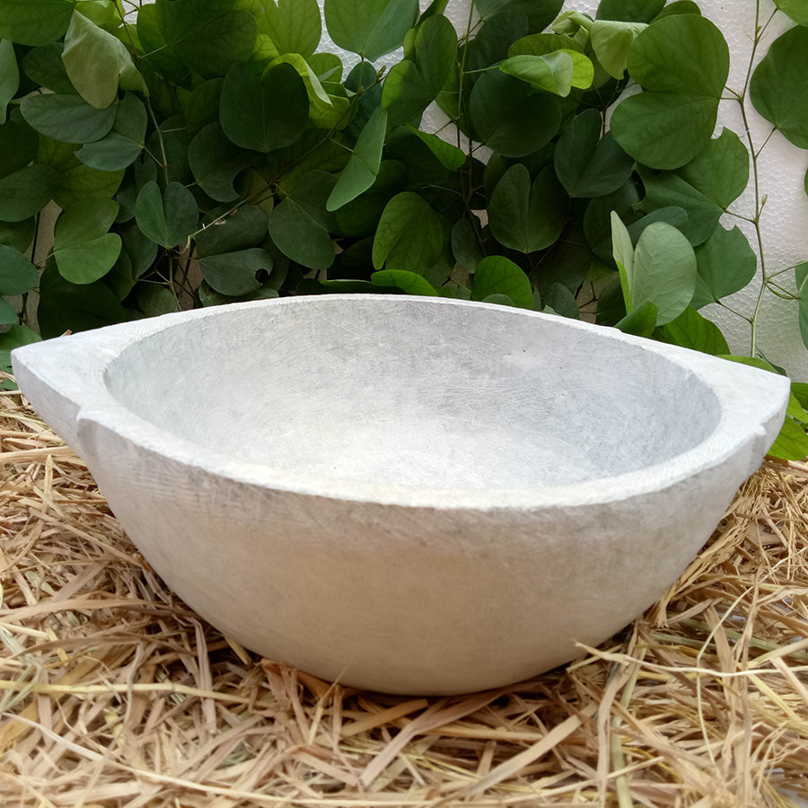 Stone Kadai / Vanali (Stone Vessel) Capacity - 2.5 Litre