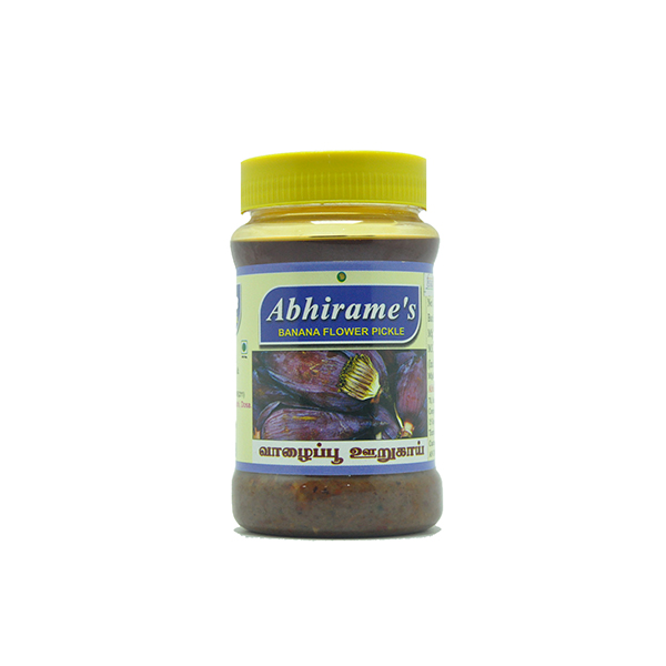Abhirame`s Banana Flower Pickles - 200gm
