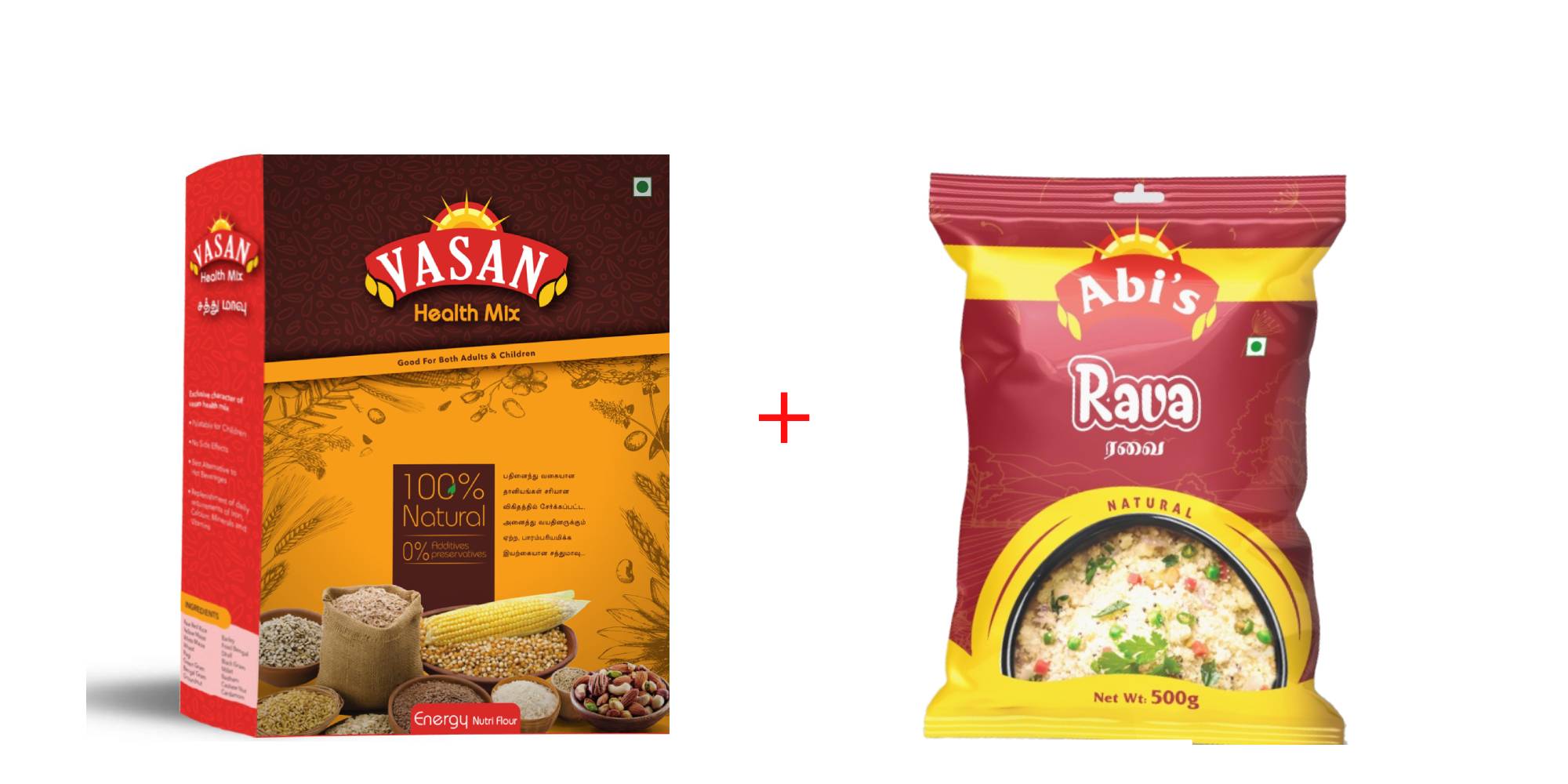 Vasan Health Mix with Free Rava 500gms 