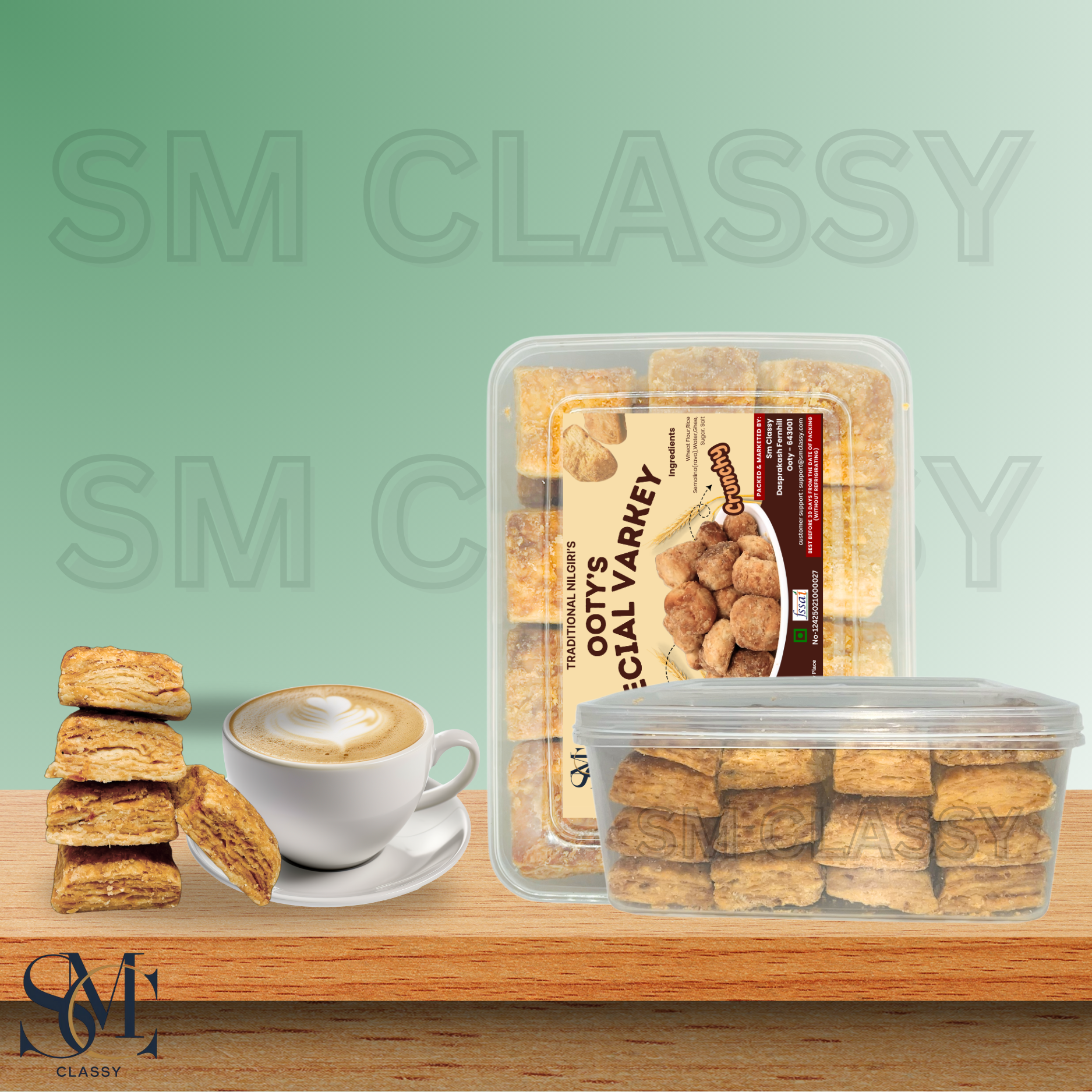 Sm Classy Ooty Varkey Native Special Authentic Varkey(Square Shape) 