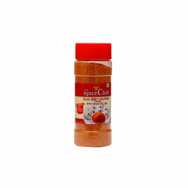 The Spice Club Flax seed Chutney Powder Bottle - 100gm