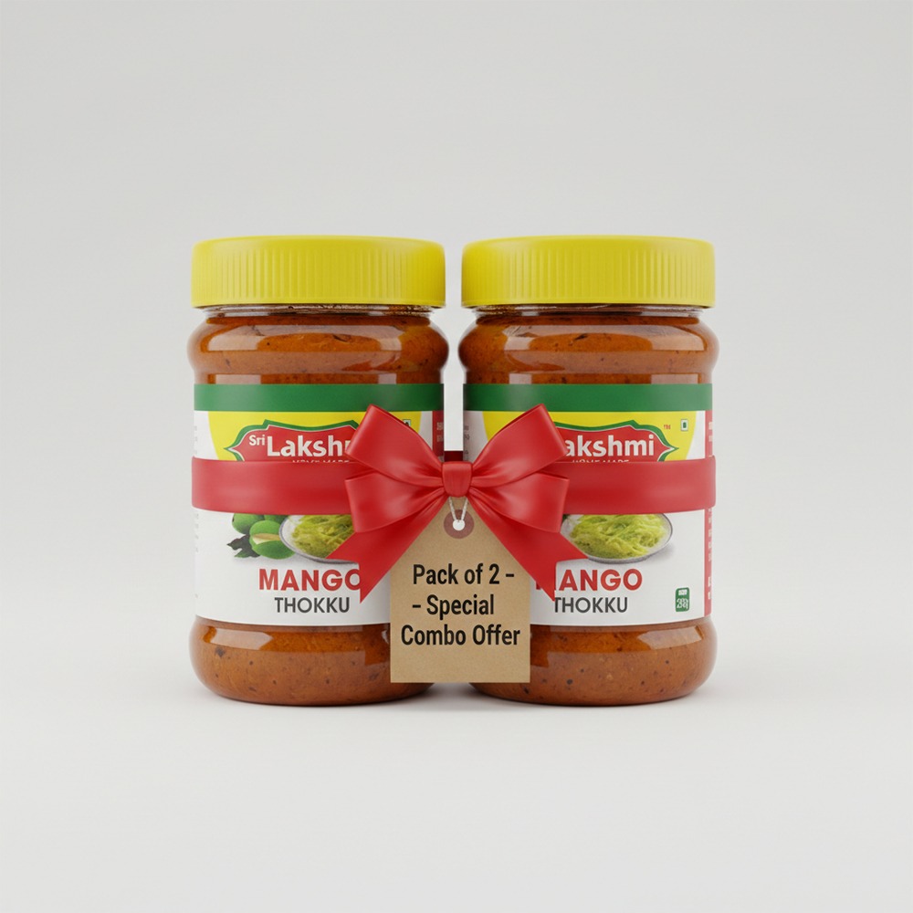 Sri Lakshmi Mango Thokku - 250gm+ 250gm