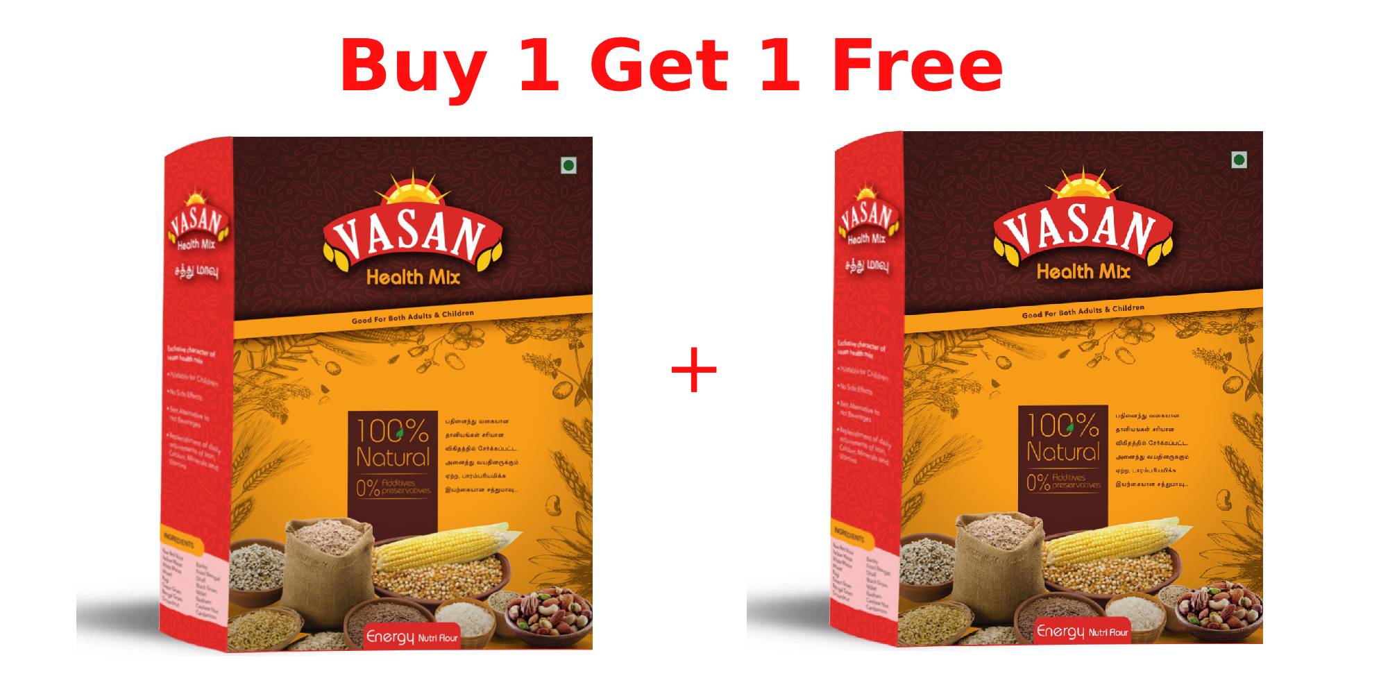 Vasan Health Mix Free  Buy 1 Get 1 Free 