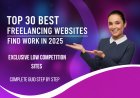 30 Best Freelance Websites to Find Work in 2025