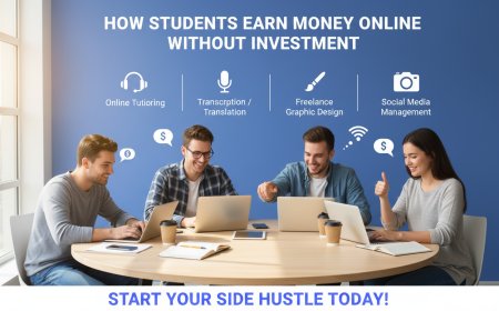 How Students Can Earn Money Online Without Investment