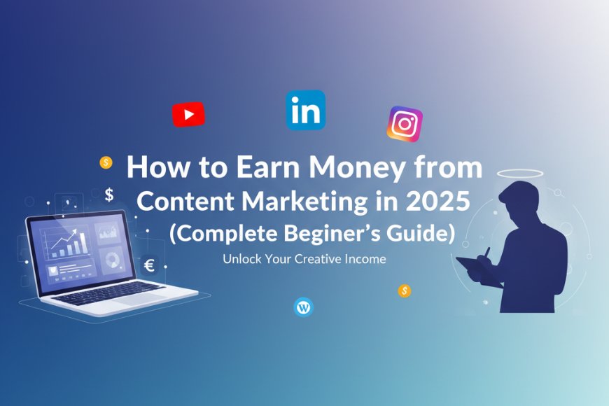 How to Earn Money from Content Marketing in 2025 (Complete Beginner’s Guide)