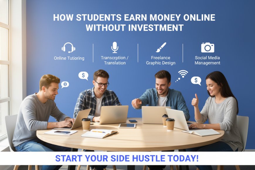 How Students Can Earn Money Online Without Investment