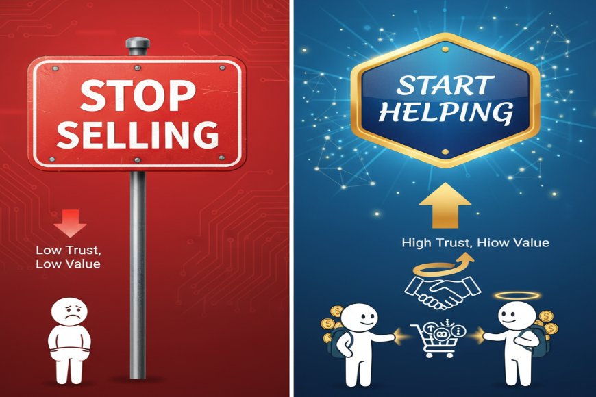 Creative flat illustration of young entrepreneurs working on laptops and discussing startup ideas in a modern coworking space.