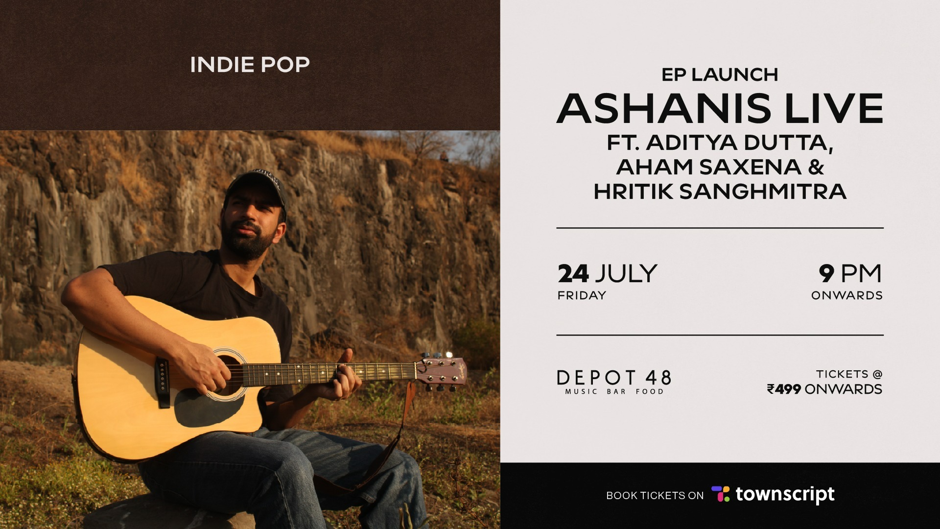 ASHANIS LIVE - EP Launch