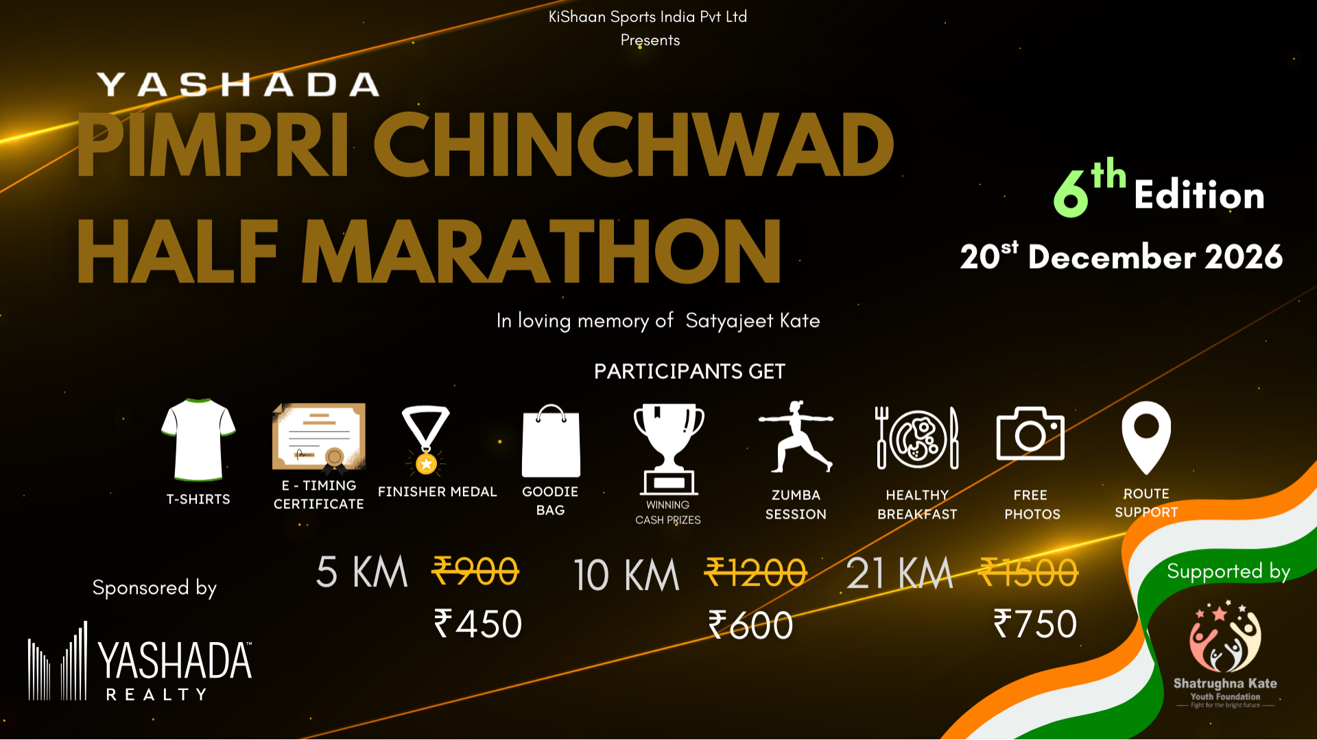 Yashada Pimpri Chinchwad Half Marathon 2026 (PCHM)