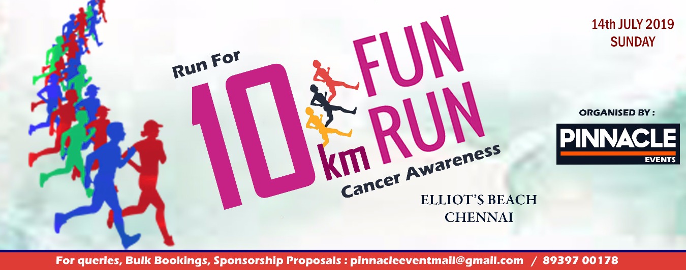 Run For Cancer Awareness - 10 Km Fun Run Tickets by PINNACLE EVENTS ...
