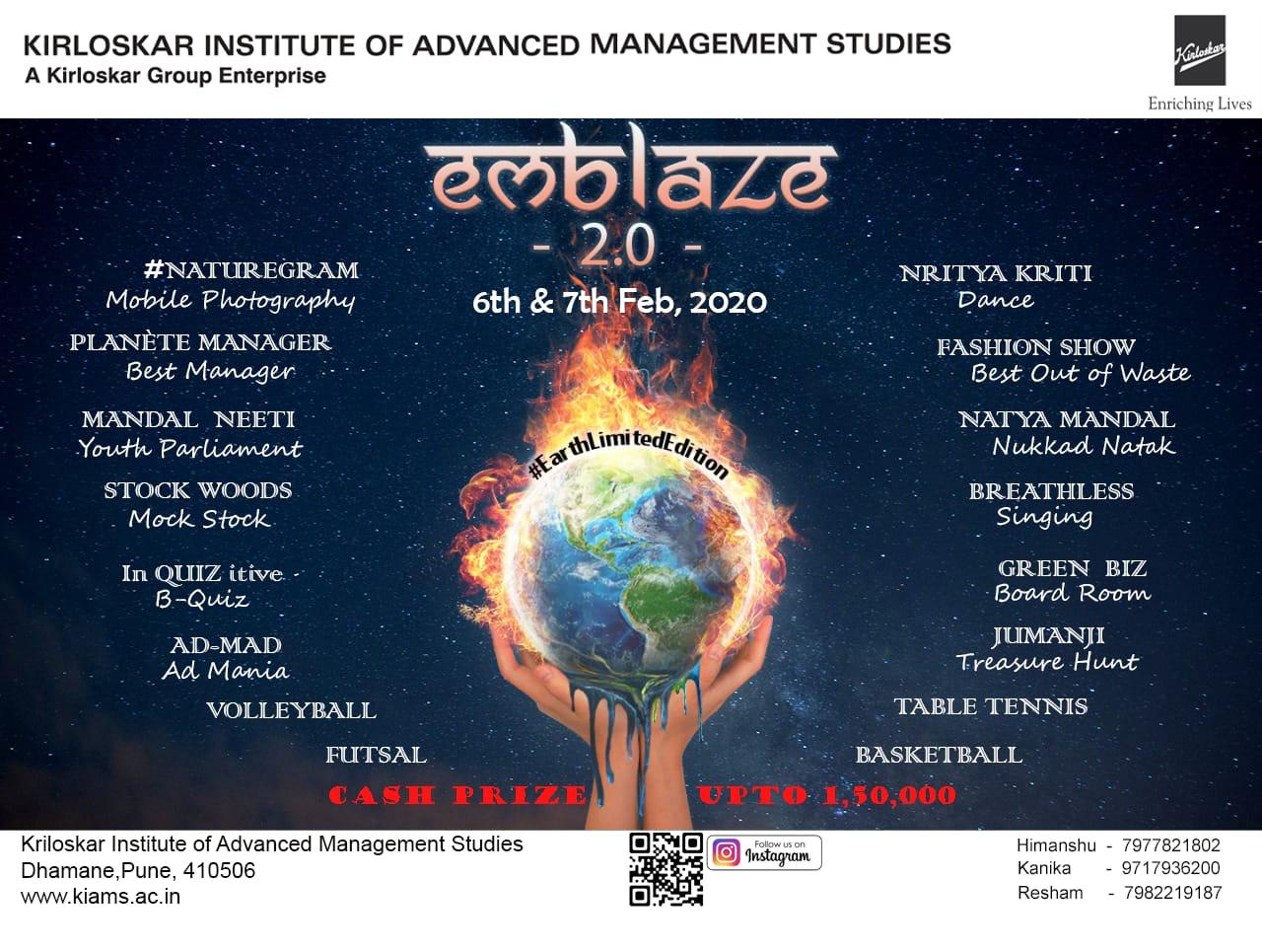 Kirloskar Institute of Advanced Management Studies (KIAMS), Pune profile image