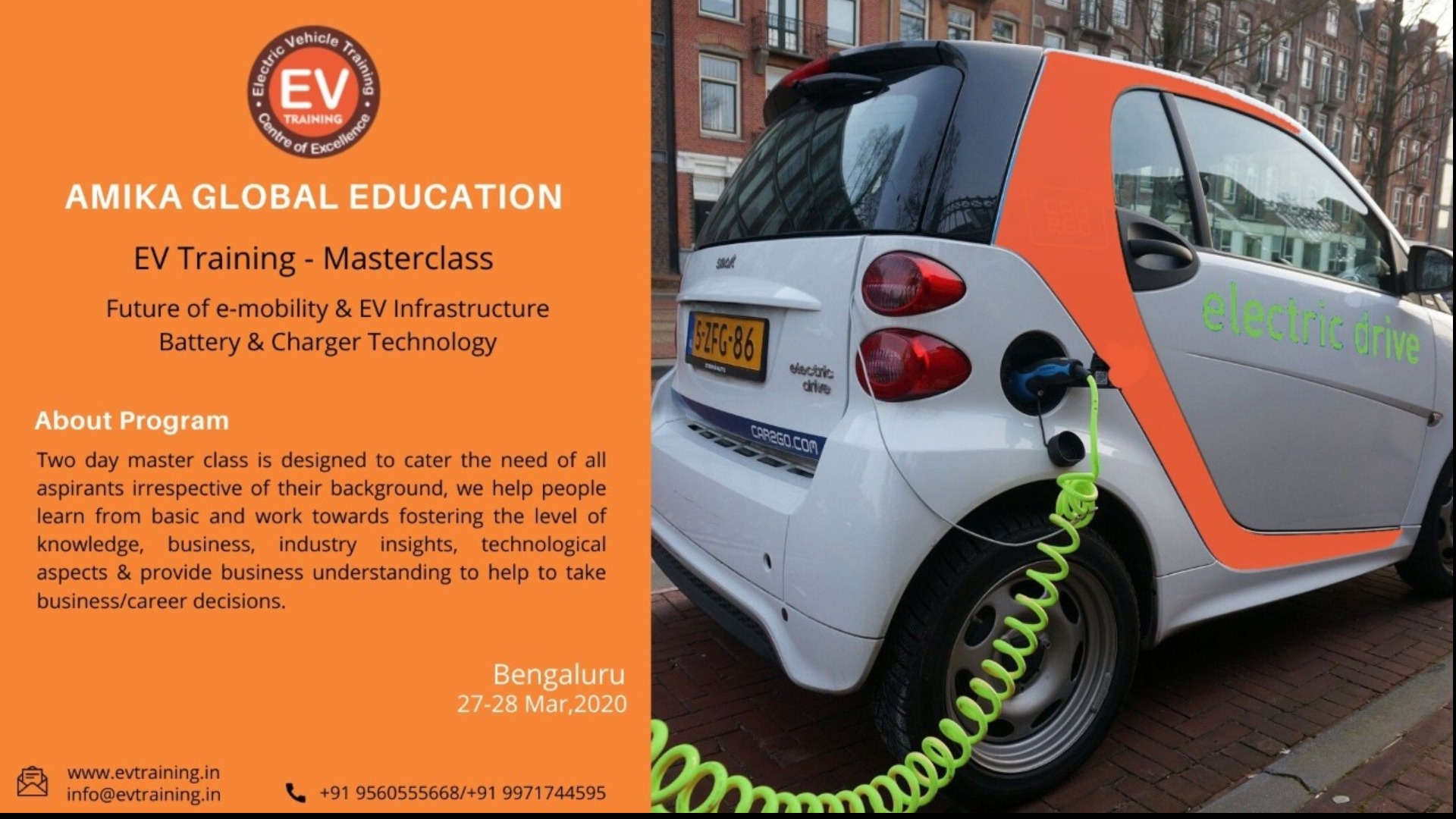 Electric Vehicle Training Masterclass Tickets by EV Training Center of Excellence, Friday