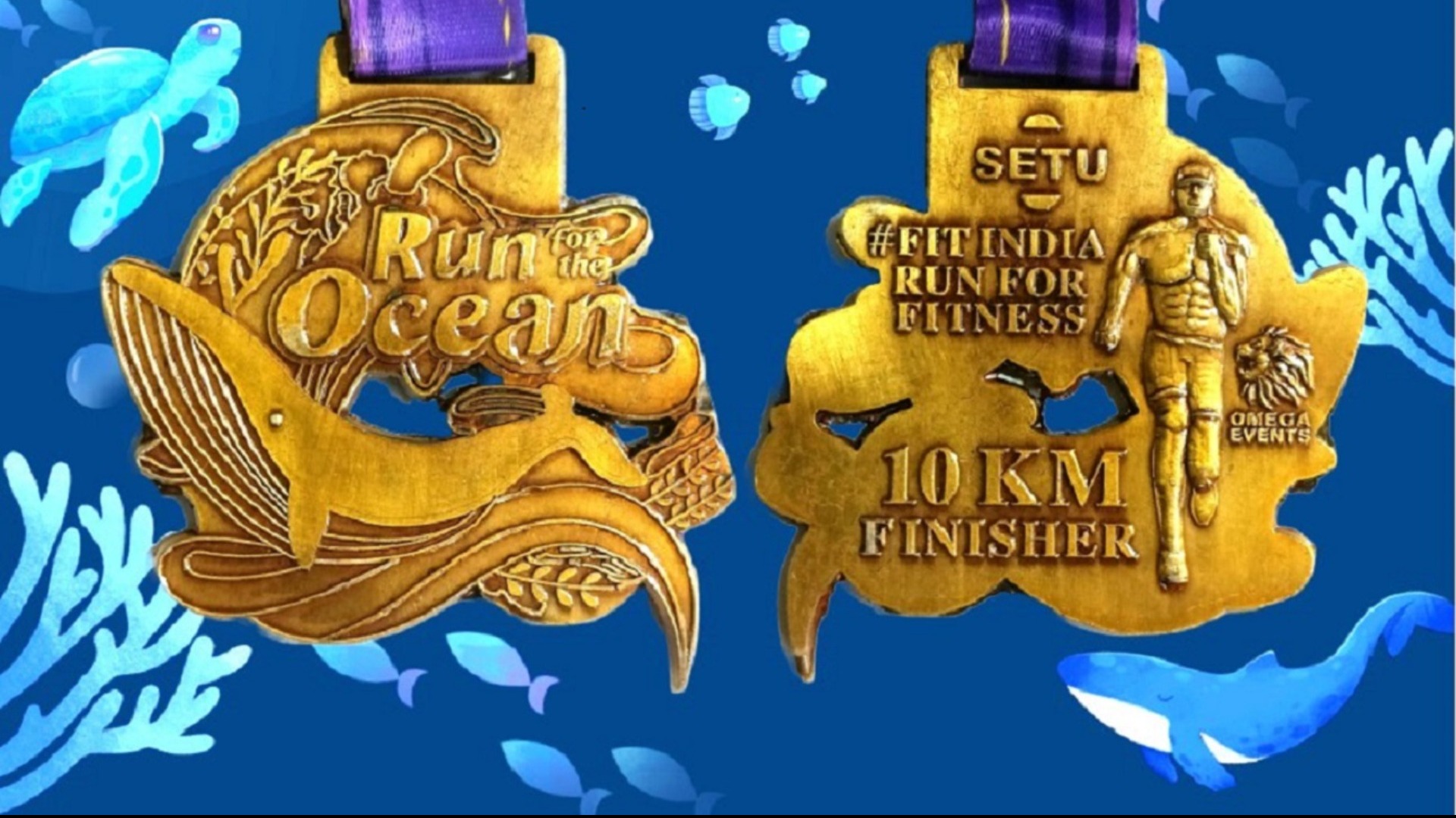 Run for the Ocean - Get Ocean Theme Medal