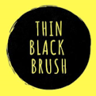 Thin Black Brush profile image