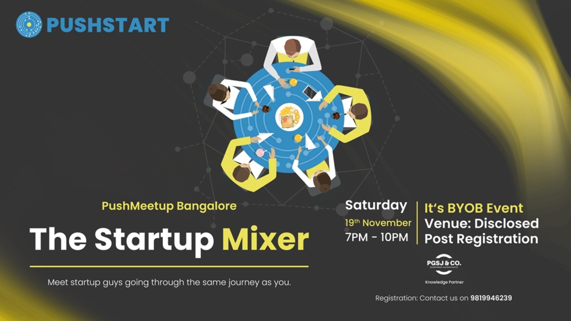 PushMeetup Bangalore The Startup Mixer Tickets by Neeraj Joshi